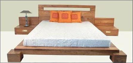 Various Colors Are Available Designer Handcrafted Wooden Bed