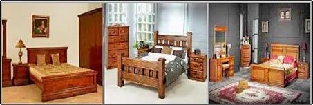 Various Colors Are Available Handcrafted Wooden Bed