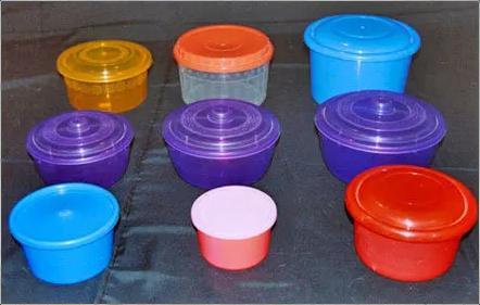 Plastic Round Shape Containers 