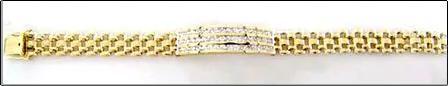 Fashion Designer Gold Bracelet 