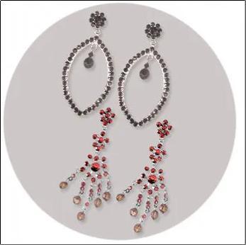 Womens Designer Beaded Earrings Gender: Women'S