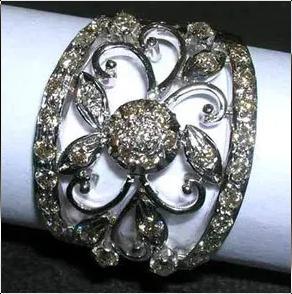 Womens Designer Diamond Rings 