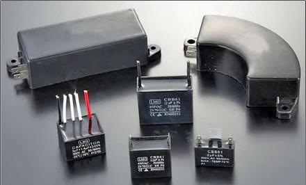 Black Colored Fan Capacitor Frequency: 50-60 Hertz (Hz)