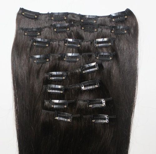 Clip On Extensions - 100% Natural Virgin Remy Human Hair | Versatile & Handmade for Effortless Styling