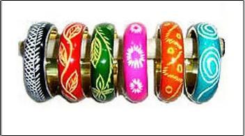 Designer Brass Bone Bangles  Gender: Women