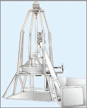 Various Colors Are Available Heavy Duty Flour Elevator Machine