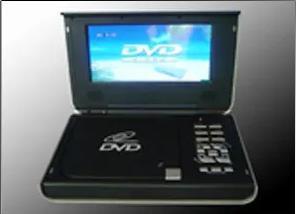 Various Colors Are Available Portable Dvd Players