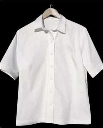 White Color Plain Shirt