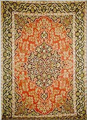 Embroidered Chain Stitch Carpet