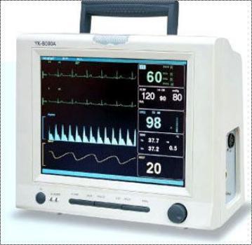 Multi Parameter Bedside Medical Patient Monitor Use: Hospital