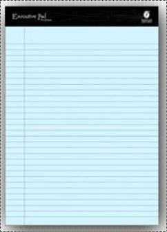 Premium Executive Paper Notepads Size: Vary