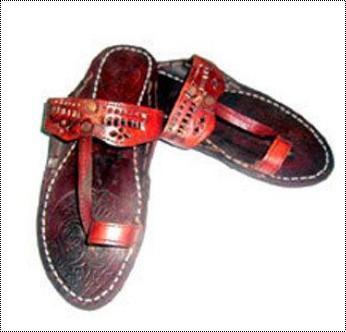 Brown Mens Leather Kolhapuri Chappals