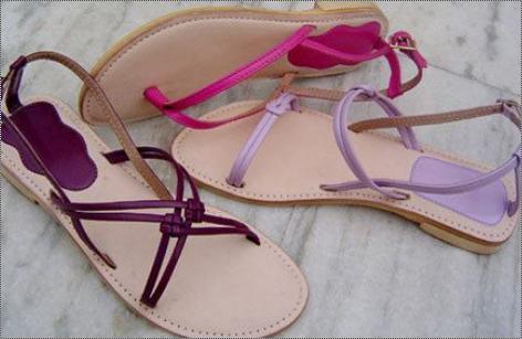 Vary Party Wear Ladies Leather Sandals