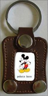 Promotional Genuine Leather Keychain