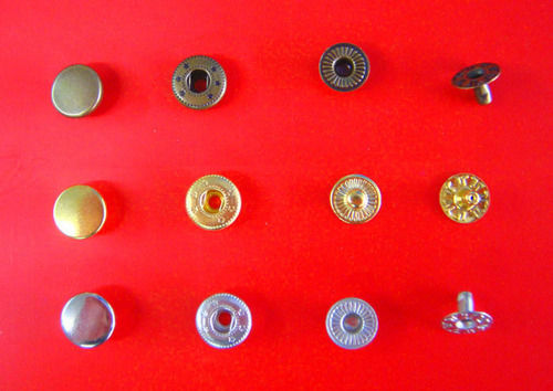 Metal Round Shape Snap Button