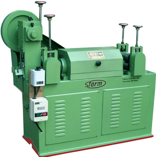 sTORM Mild Steel Wire Straightening Cutting Machine, 18 SWG at Rs 75000 in  Ludhiana