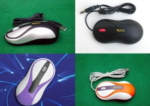 Designer Wired Computer Mouse Wire Length: Vary  Meter (M)