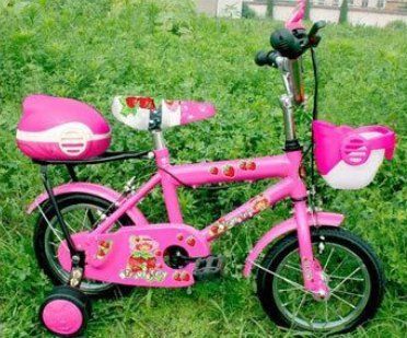 Designer Pink Kids Bicycle