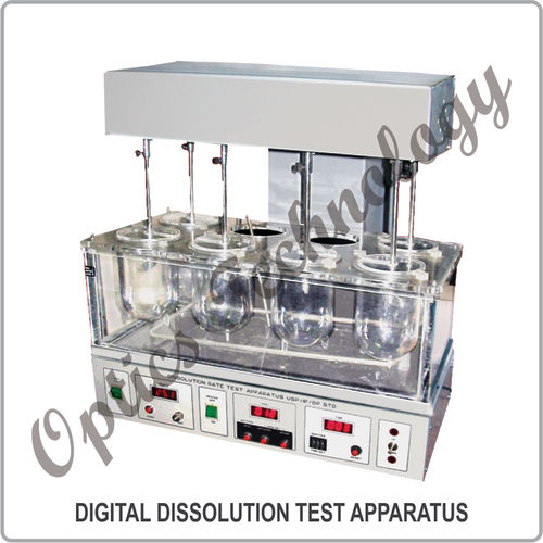 Digital Dissolution Test Apparatus Equipment Materials: Stainless Steel & Powder Coated