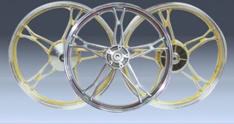 Front And Rear Motorcycle Alloy Wheels