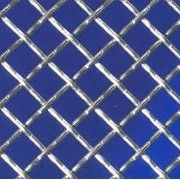 Silver Heavy Crimped Wire Mesh