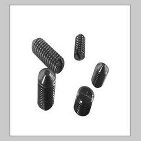 Polished Fully Threaded Slotted Set Screws