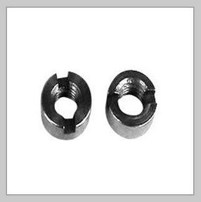 Highly Durable Ss Slotted Round Nuts