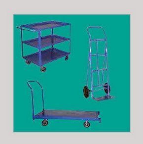 Strong Material Handling Metal Trolley