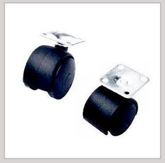 Chair Castor Wheels (Black) Wheel Size: Standard