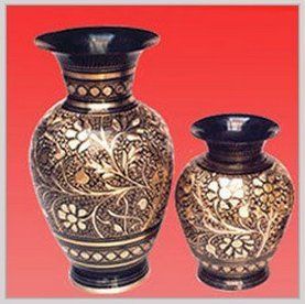 Handcrafted Brass Flower Vase