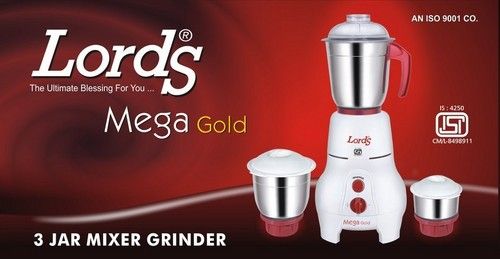 Mixer Grinder (LORDS MEGA GOLD)