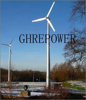 White 50Kw Wind Turbine Generator