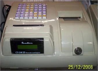 ब्रैडमा इलेक्ट्रॉनिक कैश रजिस्टर बिलिंग