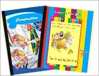 Printed Cover Composition Paper Notebooks Use: Office