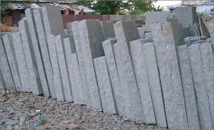 Natural Grey Limestone Slabs Application: Construction