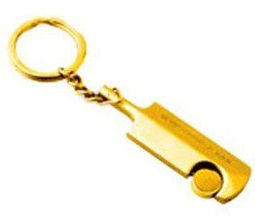 Golden Promotional Key Rings