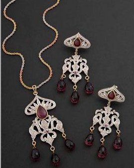 Indian Designer Gold Necklace Set Gender: Women'S