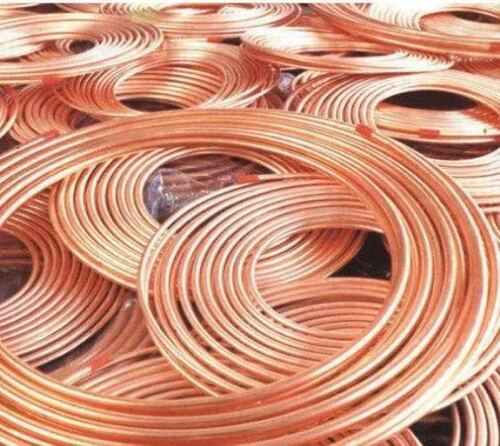 Pan Cake Copper Coil Tubes