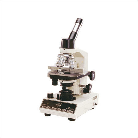 Advanced Monocular Research Microscope with Quadruple Nosepiece