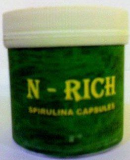 N Rich Spirulina Algae Capsules Age Group: For Adults