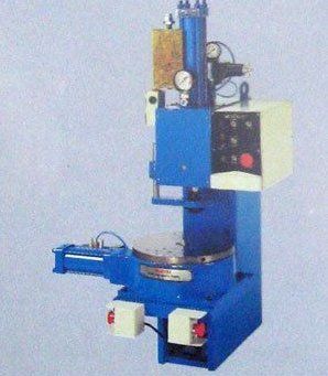 Industrial C Frame Press Machine With 2 Station Index Table Power Source: Hydraulic