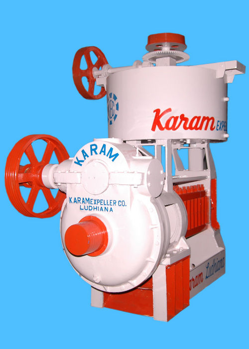 Karam Standard Oil Expeller - Cast Iron Design, Compact Chamber for Maximum Output | Efficient Gear Lubrication, Easy Assembly for Versatile Use