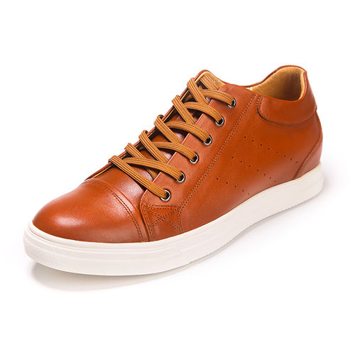 Leather Height Increasing Shoes For Man