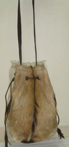 Goat Hair Leather Bag