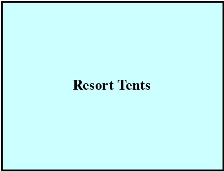 Resort Tents - Durable Canvas, Various Sizes & Colors | Comfortable and Versatile with Accessory Options