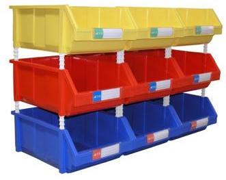 Stackable Plastic Bins