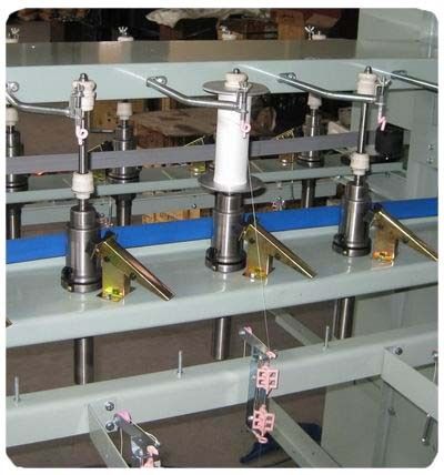 Flanged Bobbin Spooler Machine