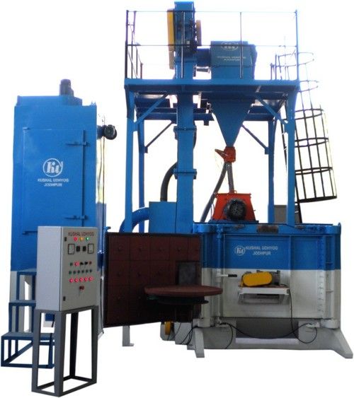 Swing Table Type Shot Blasting Machine