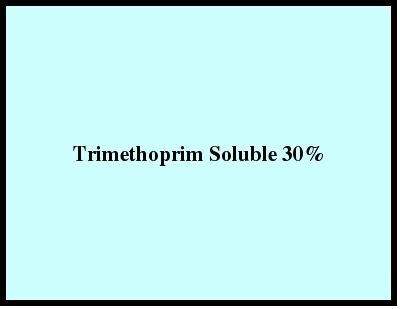 Trimethoprim Soluble 30%