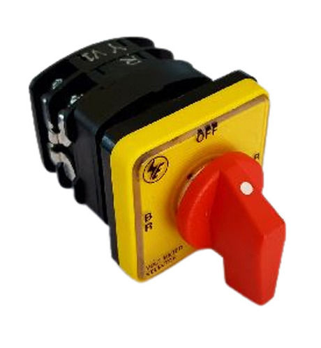 Yellow And Red Industrial Cam Operated Rotary Switches